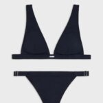 COSTUME ARMANI DONNA TRIANGOLO ALTO FISSO IMBOTTITO NERO