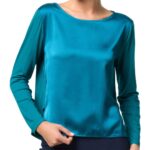 BLUSA DONNA SATIN PHILIPPE MATIGNON