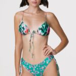 COSTUME DONNA ME FUI A TRIANGOLO CHE SI ALLACCI ADAVANTI E SLIP REGOLABILE SUI LATI A FANTASIA