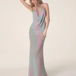 ABITO LUNGO DONNA EFFEK LEOPARDATO