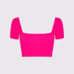T-SHIRT CROP DONNA ME FUI FUCSIA