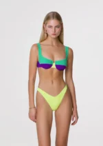 costume da bagno donna Me Fui con ferretto, imbottitura estraibile e brasiliana a V