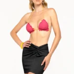 COPRICOSTUME A GONNA 4GIVENESS DONNA IN LUREX NERO