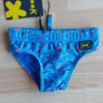 COSTUME BABY BIMBO EFFEK A SLIP AZZURRO CON PESCIOLINI