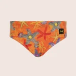 COSTUME BIMBO EFFEK SLIP STELLE MARINE ARANCIO