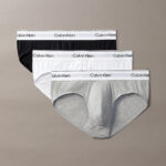 SLIP UOMO CALVIN KLEIN IN COTONE CONFEZIONE DA 3 PEZZI