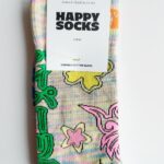 CALZINI HAPPY SOCKS BASE BEIGE CON FANTASIA