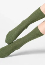 CALZINO DONNA GWEN OROBLU IN LANA ED CASHMERE CON TRAMA A TRECCE - immagine 11