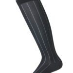 CALZA LUNGA UOMO PHILIPPE MATIGNON COSTE BICOLORE BLU