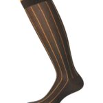 CALZA LUNGA UOMO PHILIPPE MATIGNON COSTE BICOLORE COCCIO