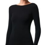 MAGLIA DONNA PHILIPPE MATIGNON SCOLLO A BARCHETTA MODAL E CASHMERE