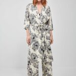 VESTAGLIA NOTTE GISELA TESSUTO LEGGERO A FANTASIA