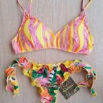 COSTUME DONNA 4GIVENESS A TOP LISCIO E SLIP SBAMBOLATO CON DOPPIA FANTASIA