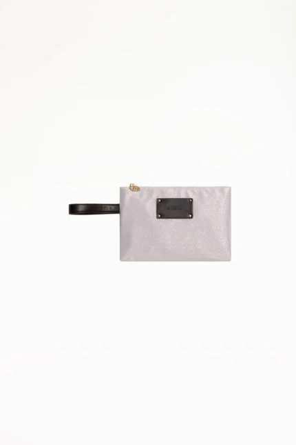 POCHETTE MARE 4GIVENESS DELLA STAGIONE ESTATE 2025 ARGENTO IN LUREX