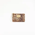 POCHETTE MARE 4GIVENESS IN CANVAS NELLA FANTASIA LEOPARDATA
