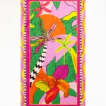 TELO MARE 4GIVENESS IN MICROFIBRA DELLA STAGIONE ESTATE 2025. FANTASIA FIORI ED ANIMALIER