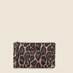 POCHETTE MARE EFFEK IN CANVAS DELLA STAGIONE ESTATE 2025. FANTASIA LEOPARDATA
