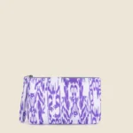 POCHETTE MARE EFFEK IN CANVAS DELLA STAGIONE ESTATE 2025. FANTASIA LILLA E BIANCA