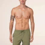 COSTUME UOMO EFFEK A PANTALONCINO DELLA COLLEZIONE ESTATE 2025 NEL COLORE VERDE MILITARE