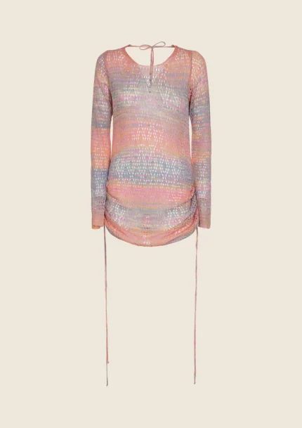VESTITINO DONNA MARE EFFEK TRAFORATO DELLA STAGIONE ESTATE 2025 MULTICOLORS