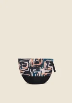 POCHETTE MARE ME FUI IN CANVAS DELLA STAGIONE ESTATE 2025 CON CORDINO PER PORTARLA AL POLSO