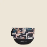 POCHETTE MARE ME FUI IN CANVAS DELLA STAGIONE ESTATE 2025 CON CORDINO PER PORTARLA AL POLSO