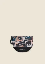POCHETTE MARE ME FUI IN CANVAS DELLA STAGIONE ESTATE 2025 CON CORDINO PER PORTARLA AL POLSO