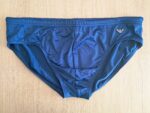COSTUME UOMO A SLIP EMPORIO ARMANI DELLA STAGIONE ESTATE 2025. CLASSICO MODELLO NEL COLORE BLU ACCESO