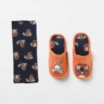 CIABATTE UOMO DA CASA HAPPY PEOPLE "SORRIDI" NEL COLORE ARANCIONE