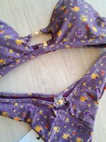 COSTUME ME FUI TOP CON FESSURA E DETTAGLIO VIOLA CON FIORELLINI - immagine 6
