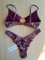 COSTUME ME FUI TOP CON FESSURA E DETTAGLIO VIOLA CON FIORELLINI - immagine 8