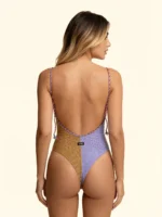 COSTUME DONNA EFFEK INTERO 3 ANIMALIER LEGGERO VELLUTINO - immagine 2