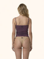 CANOTTA ME FUI IN VISCOSA CON LUREX VIOLA - immagine 3