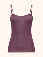 CANOTTA ME FUI IN VISCOSA CON LUREX VIOLA - immagine 2