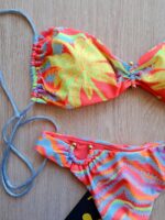 FASCIA EFFEK CON PIERCING E PERIZOMA COLORI FLUO - immagine 3