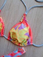 TRIANGOLO CON PIERCING COLORI FLUO - immagine 2