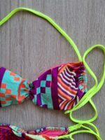 COSTUME DONNA EFFEK TOP/FASCIA DAI COLORI ACCESI CON LACCETTI GIALLO FLUO - immagine 5