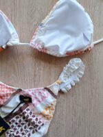 EFFEK DONNA TRIANGOLO SANGALLO BIANCO A FANTASIA - immagine 6