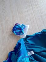 COSTUME DONNA FASCIA SBAMBOLATA AZZURRA A FANTASIA BLU E VIOLA - immagine 6