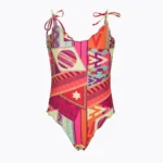 COSTUME EFFEK BIMBA INTERO DELLA COLLEZIONE ESTATE 2026. MODELLO CLASSICO ARRICCIATO MULTICOLORS