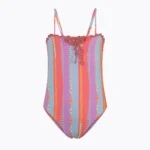 COSTUME EFFEK BIMBA INTERO DELLA STAGIONE ESTATE 2026. COSTUME SUPER COLORATO CON PASSAMANERIA CON LUREX