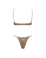 COSTUME DONNA MATINEE BALCONCINO SENZA IMBOTTITURA CON FERRETTO IN TESSUTO LUREX ORO - immagine 4