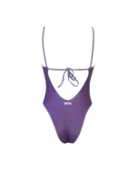 COSTUME DONNA MATINEE INTERO IN TESSUTO LUREX VIOLA - immagine 4