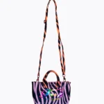 MINI BAG BIMBA EFFEK DELLA STAGIONE ESTATE 2026 IN FANTASIA ZEBRATA CON TRACOLLA