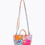 MINI BAG BIMBA EFFEK DELLA STAGIONE ESTATE 2026 IN FANTASIA PAISLEY COLORATA CON TRACOLLA