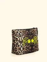 POCHETTE EFFEK IN NEOPRENE FANTASIA LEOPARDATA - immagine 2