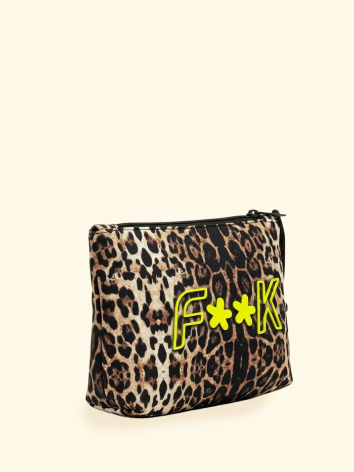 POCHETTE EFFEK IN NEOPRENE FANTASIA LEOPARDATA - immagine 2