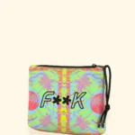 POCHETTE IN NEOPRENE EFFEK DELLA STAGIONE ESTATE 2026. FANTASIA NEI COLORI FLUO