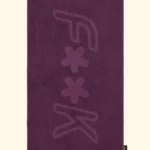 TELO MARE EFFEK IN SPUGNA LEGGERA DELLA COLLEZIONE ESTATE 2026 IN TINTA UNITA COLOR VIOLA