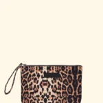 POCHETTE EFFEK IN TELA DELLA COLLEZIONE ESTATE 2026. FANTASIA LEOPARDATA